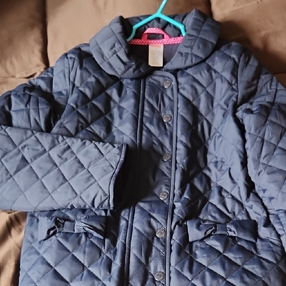 Gymboree Navy Quilted Puffer Jacket